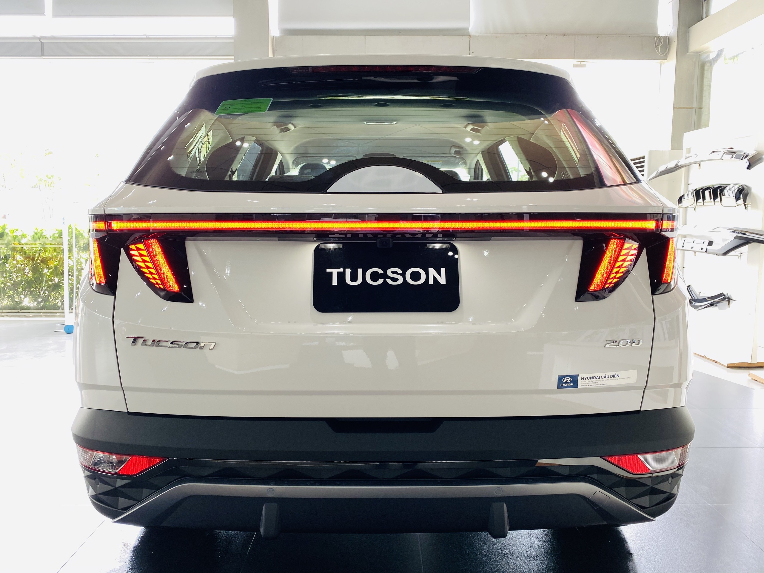Đuôi xe Hyundai Tucson 2022