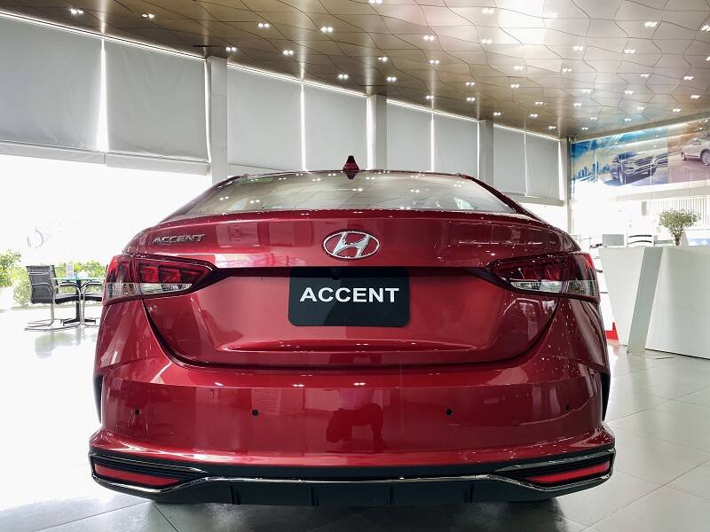 Đuôi xe Hyundai Accent 2023 đặc biệt