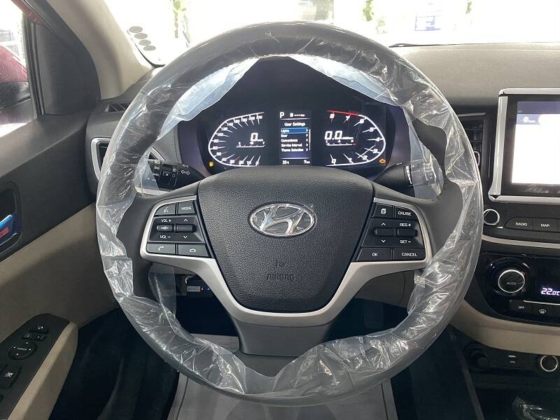 Màn hình thông tin Hyundai Accent 2022 đặc biệt